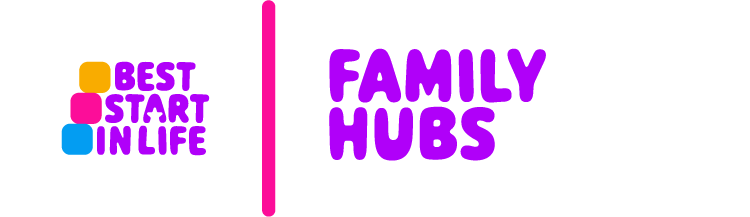 Logo for Best Start in Life Family Hubs
