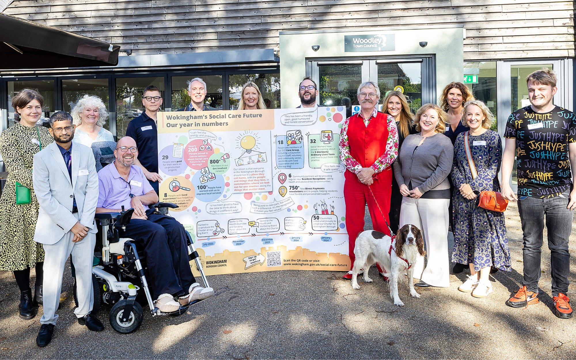 Social Care Future core group at the Big Gathering 