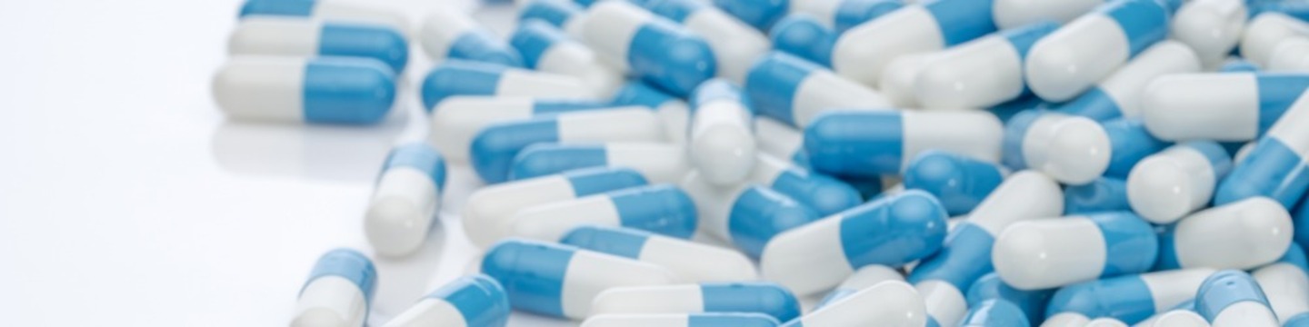 An image of pills from a pharmacy